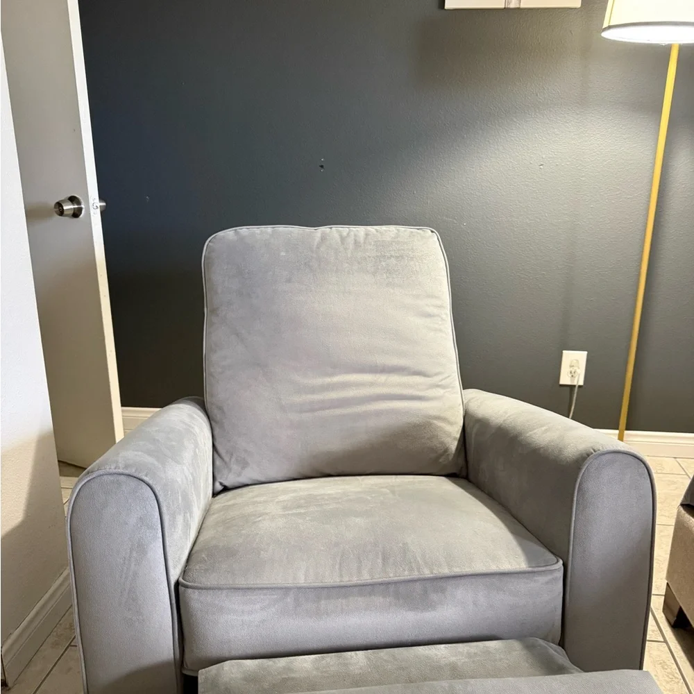 Elegant Gray Armchair